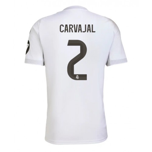 Lacne Muži Futbalové dres Real Madrid Daniel Carvajal #2 2025-26 Krátky Rukáv - Domáci Lacne Muži Futbalové dres Real Madrid Daniel Carvajal #2 2025-26 Krátky Rukáv - Domáci